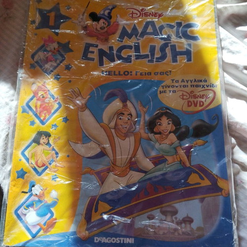Disney Magic English DVD new with booklets