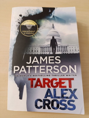 Target Alex Cross by James Patterson like new, English edition