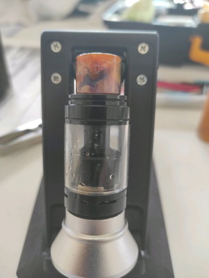 Aqua Reboot dual RTA μεταχειρισμένο, μαύρο ατσάλι