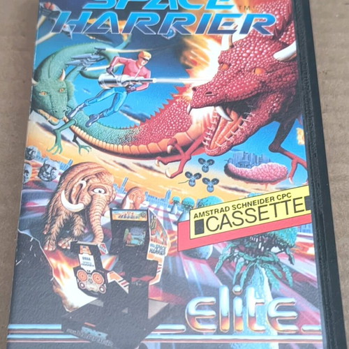 Space Harrier (Elite) Amstrad cassette like new