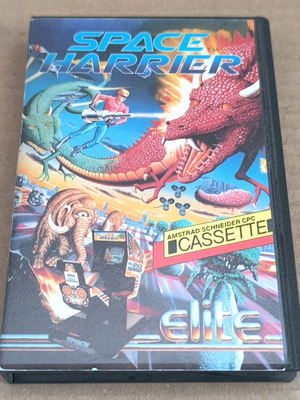 Space Harrier (Elite) Amstrad cassette like new