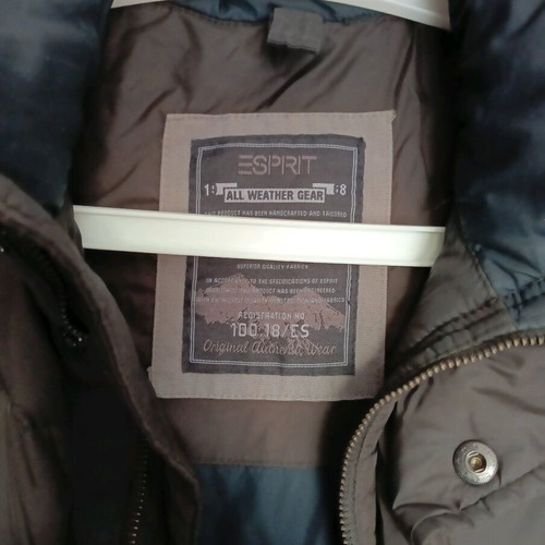 Esprit men's sleeveless jacket XXL brown like new
