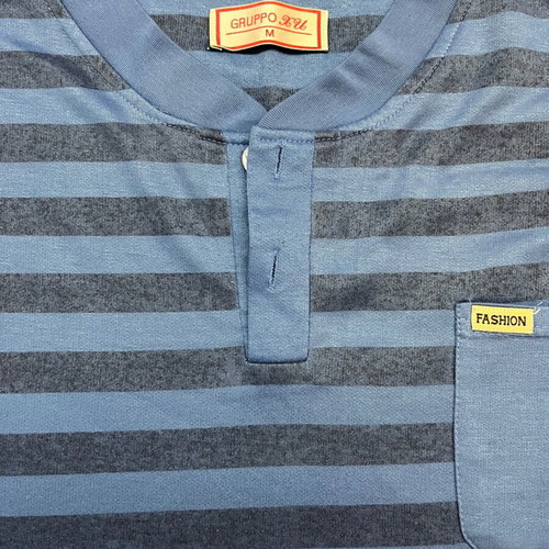 Men's blue pajama top like new, size M, only shirt