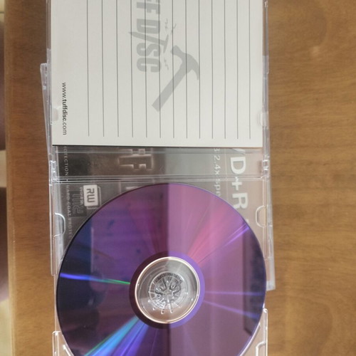 DVD+R DL dual layer RW discs pack of 9, 8.5GB each, new