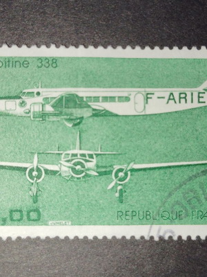 France airmail stamp series