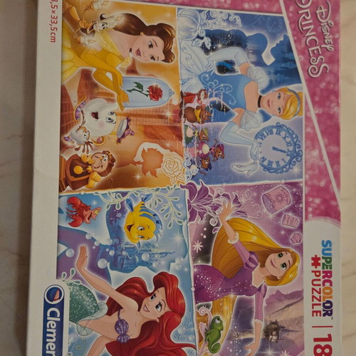 Puzzle 180 pieces like new, for girls