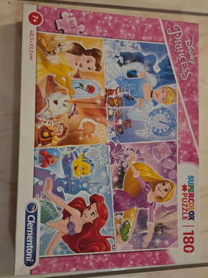 Puzzle 180 pieces like new, for girls