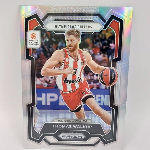 2023-24 Euroleague Prizm Thomas Walkup silver like new