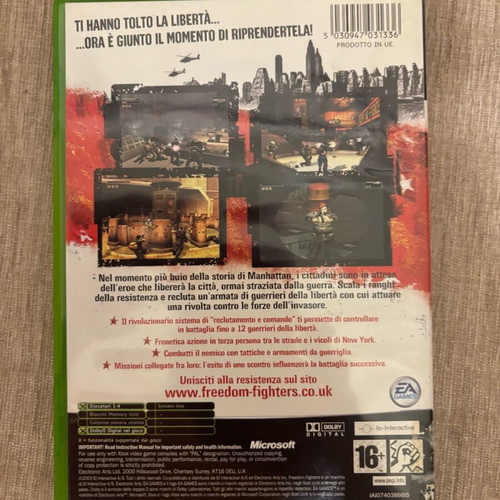 Freedom Fighters Xbox Original used, German complete