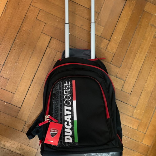 Σακίδιο πλάτης trolley Ducati, μαύρο