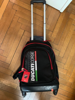Σακίδιο πλάτης trolley Ducati, μαύρο