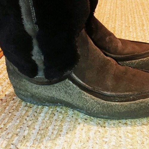 Bally brown boots like new, size 43