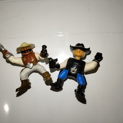 Fisher-Price Great Adventures Wild Western Town 1996 figures, set of 2