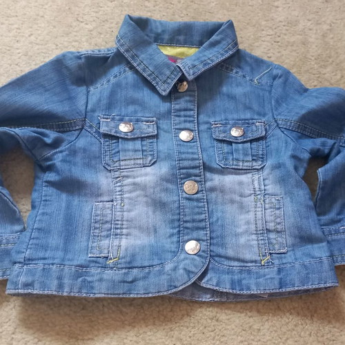 Denim jacket for girl like new, size 98 cm, Orchestra
