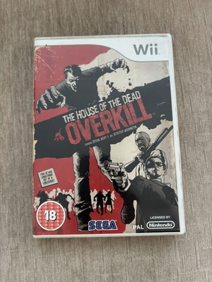 The House of the Dead Overkill Nintendo Wii game used, English full