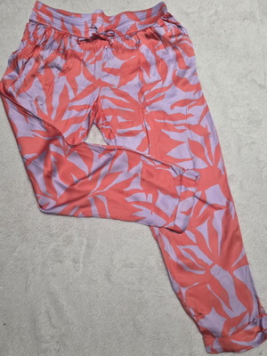 Summer satin pants like new, size M