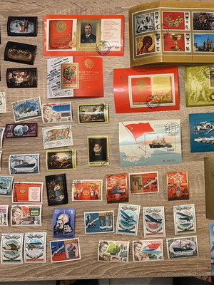 International Philatelic Circle USSR stamp collection, like new