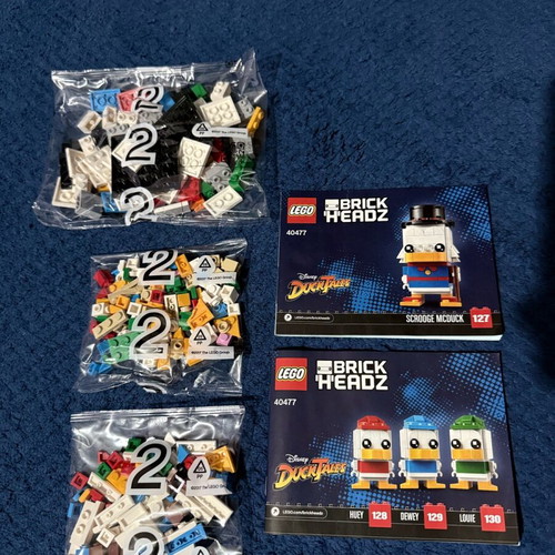 Lego BrickHeadz DuckTales set of 4 ducks new