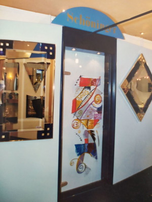Glass door design new