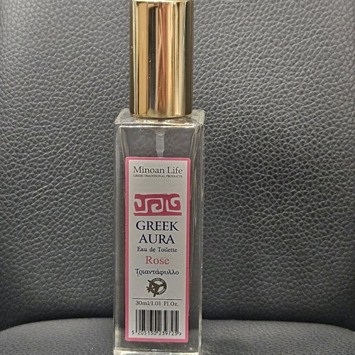 Rose perfume used, inspired by branded scents