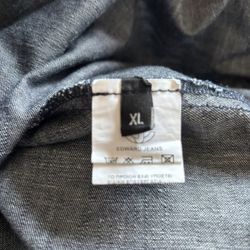 Edward Jeans denim dress, XL, blue