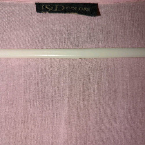 Pink kaftan used I&D one size with embroidery and bell sleeve