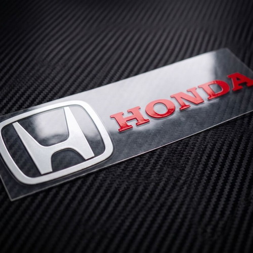 Honda sticker set like new, logo and H emblem