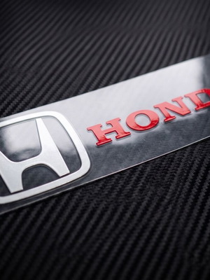 Honda sticker set like new, logo and H emblem