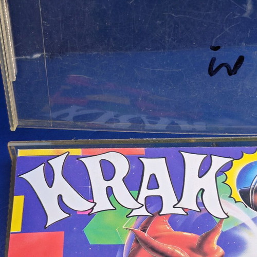 Krakout Spectrum cassette used, 1987 Gremlin game