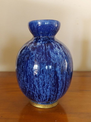 Art Deco Boch Freres Keramis Vase by Charles Catteau like new