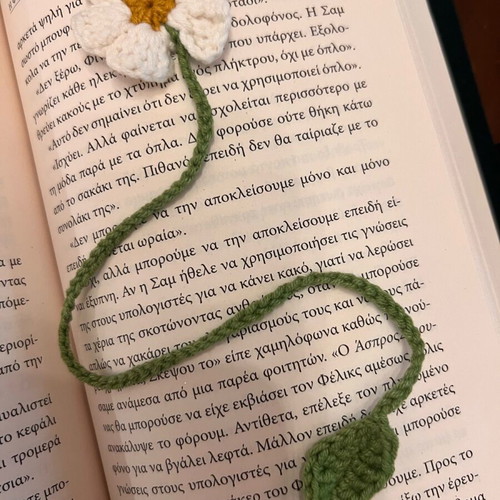 Handmade flower bookmark new