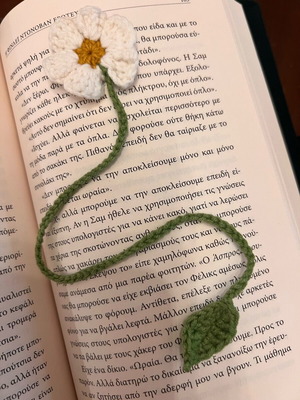 Handmade flower bookmark new