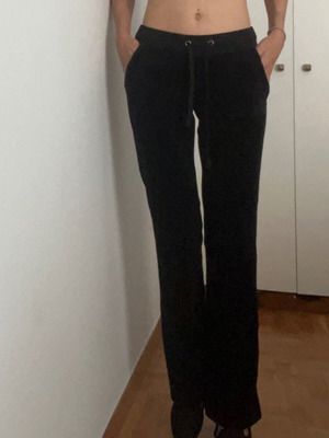 Velour tracksuit used small black Beta House
