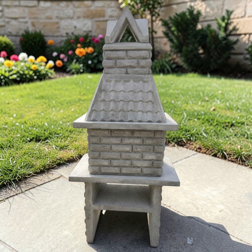 Carmen Concrete Barbecue New, Unpainted
