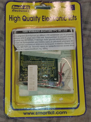 Smart Kit No.1099 digital voltmeter with LCD new