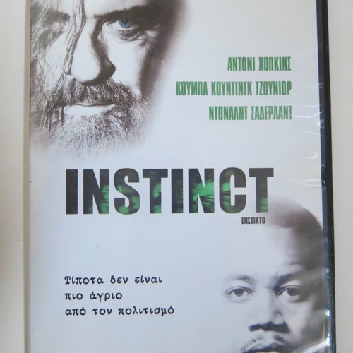 Instinct DVD new, thriller drama with subtitles