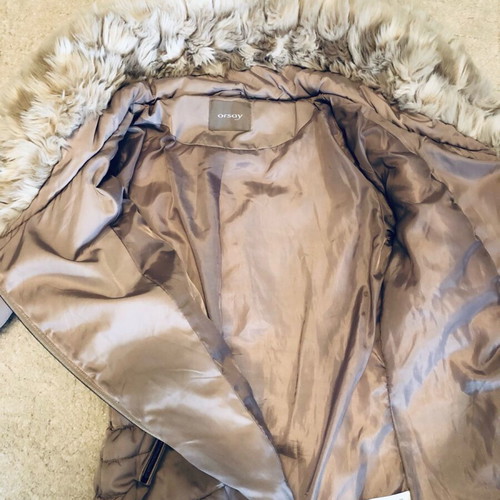 Orsay jacket used, women's size 38, beige