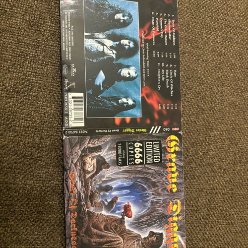Grave Digger Heart of Darkness CD limited edition used with bonus tracks