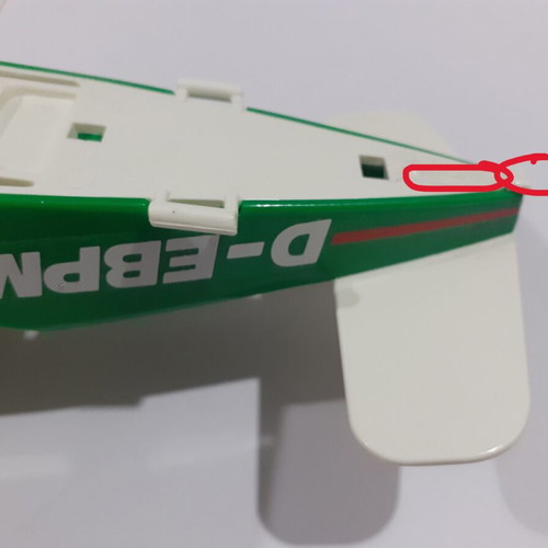 Playmobil Biplane Pegasus 3246x used with minor damages
