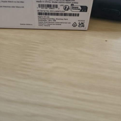 Apple AirPods Gen 1 with box, charging cable and case