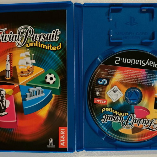Trivial Pursuit Unlimited PS2 game used