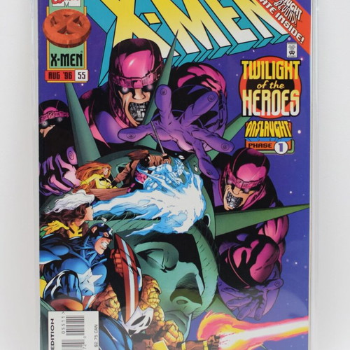 X-Men #55 Marvel Comics comic book used, 1996