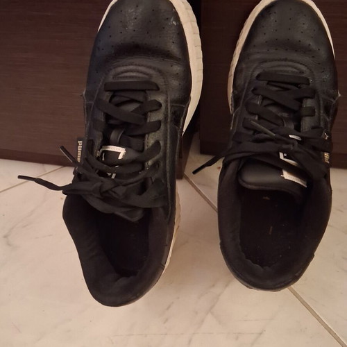 Puma athletic shoes used, size 39, black