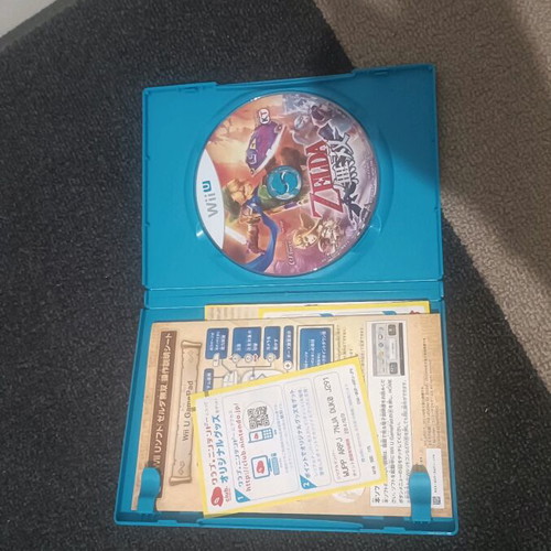 Zelda Hyrule Warriors Nintendo Wii U game used, Japanese edition