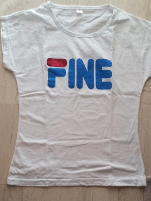 Summer T-shirt new, size S, white