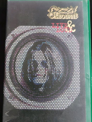 Ozzy Osbourne Live & Loud VHS used