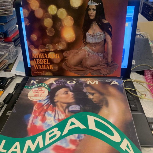 Belly Dance The Music Of Mohamed Abdel Wahab Volume 2 and Kaoma Lambada 12" Maxi used