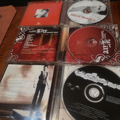 Giorgos Tsalikis 4 CDs used, pop, set