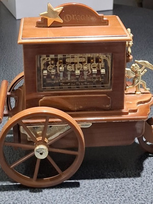Vintage Μουσικό Κουτί Pierrot Etranger 1850 Organ μπιζουτιέρα σαν καινούργιο