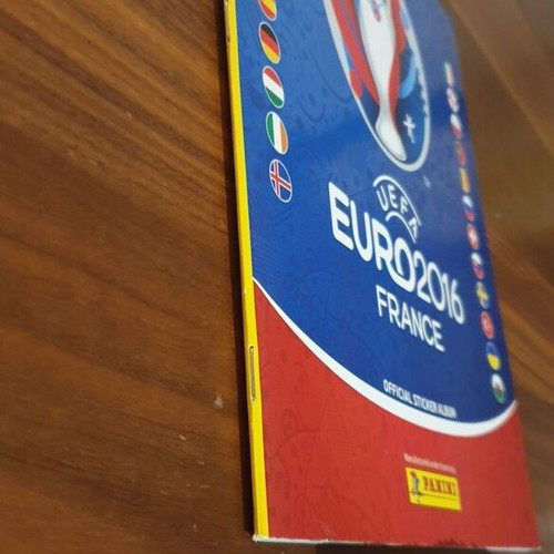 Panini Euro2016 album like new with 200 single stickers
